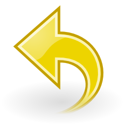 Download free yellow arrow left icon